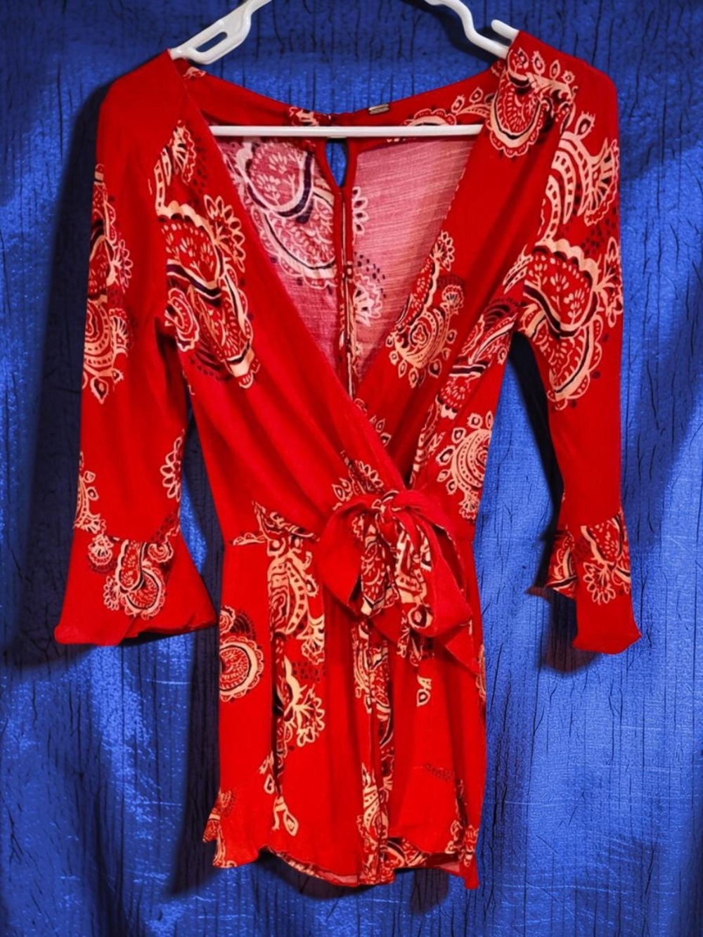 Free People “All the Right Ruffles” Romper